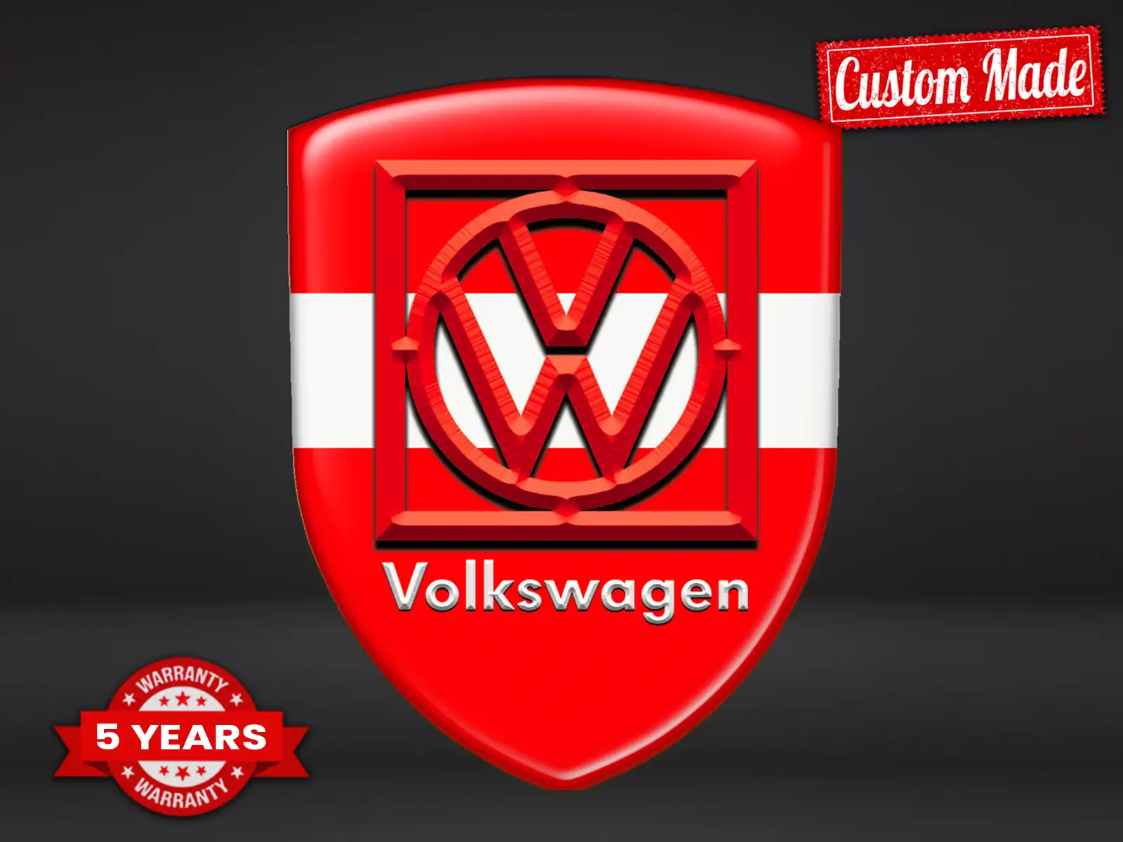 VW Rear Window Decals Cars Sports High Quality Pro